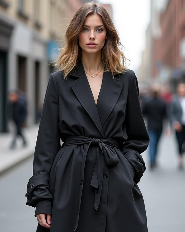 Pakaian fesyen yang digayakan pada model